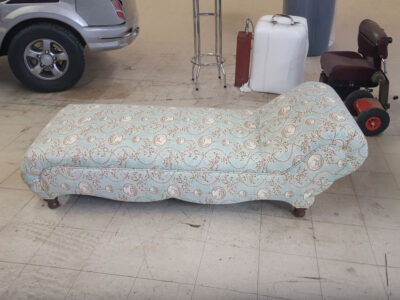 Floral Chaise Upholstery